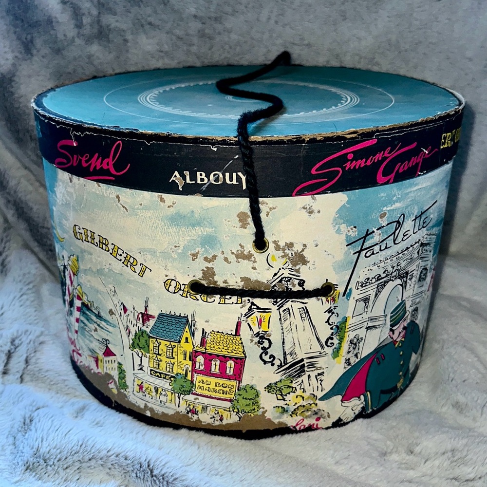 Vintage Hat Box - Picture 2 of 14